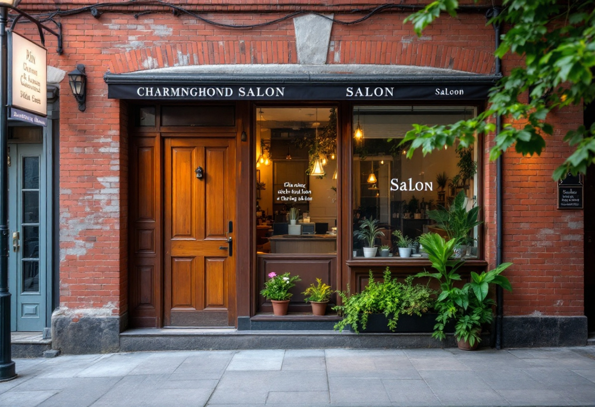 A welcoming member shop storefront