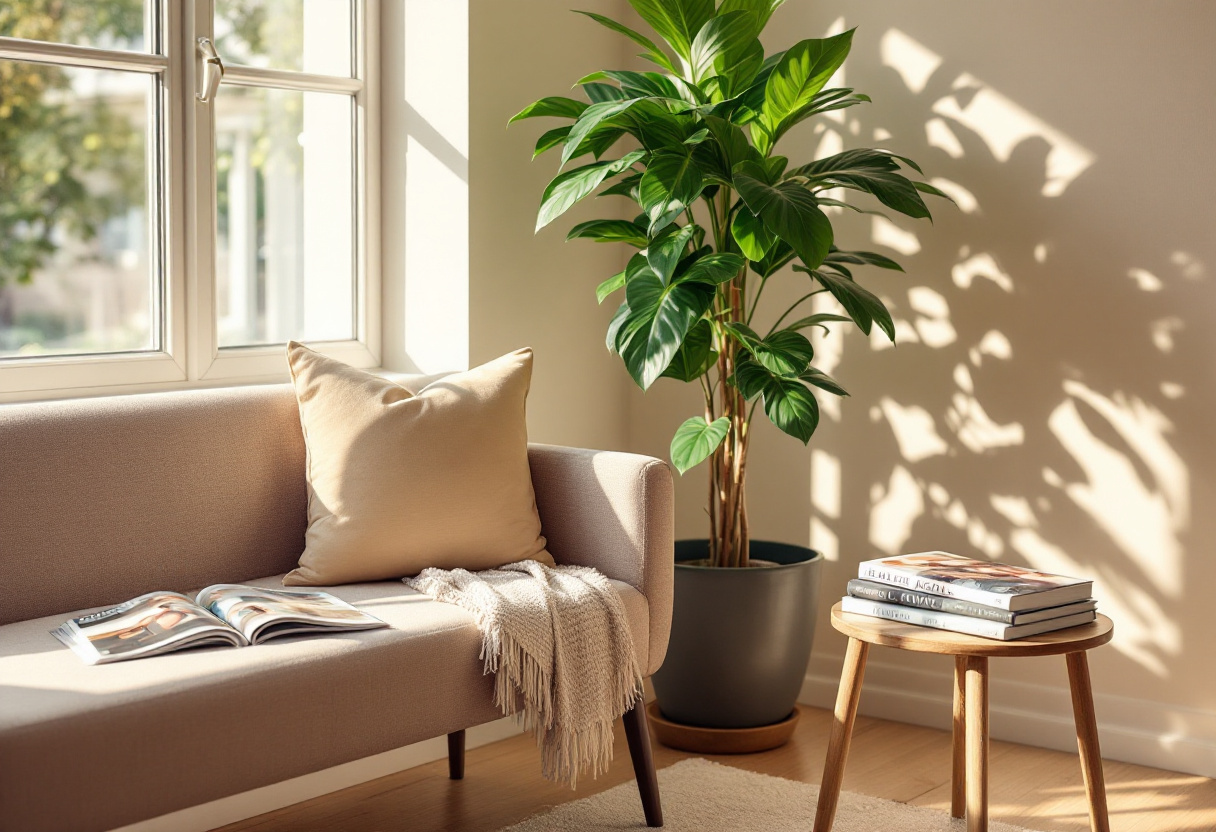A member salon waiting area